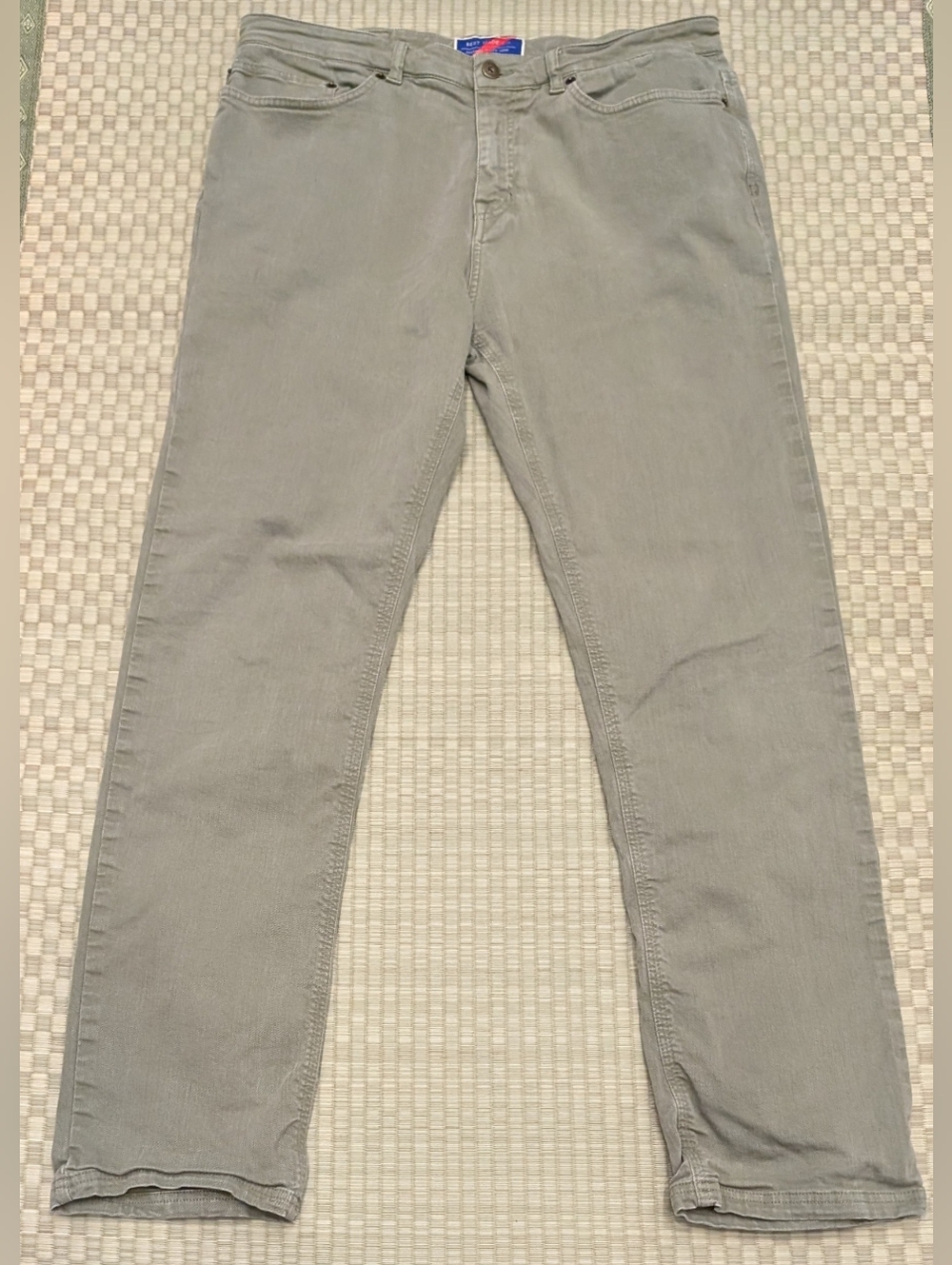 DISCONTINUED Best Made Co. 5 Pocket Pants Sage Men's Size 34 Made in Italy